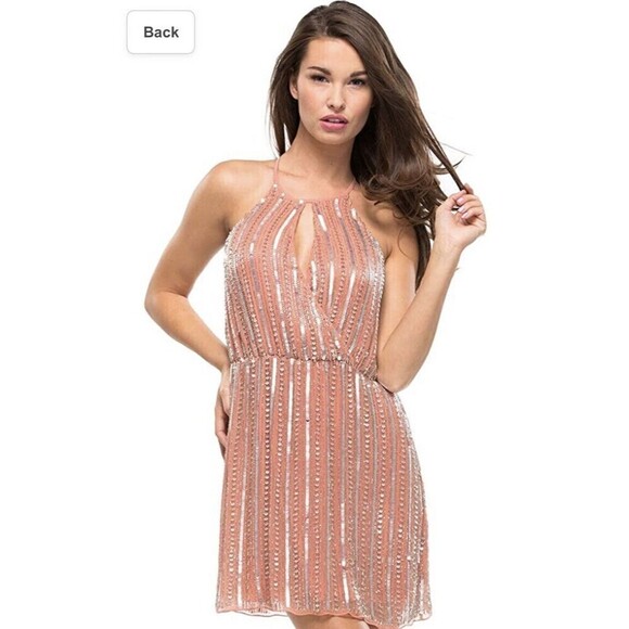 Parker Dresses & Skirts - Parker NWOT Beaded Cocktail Mini Dress Size Xs Retails $398